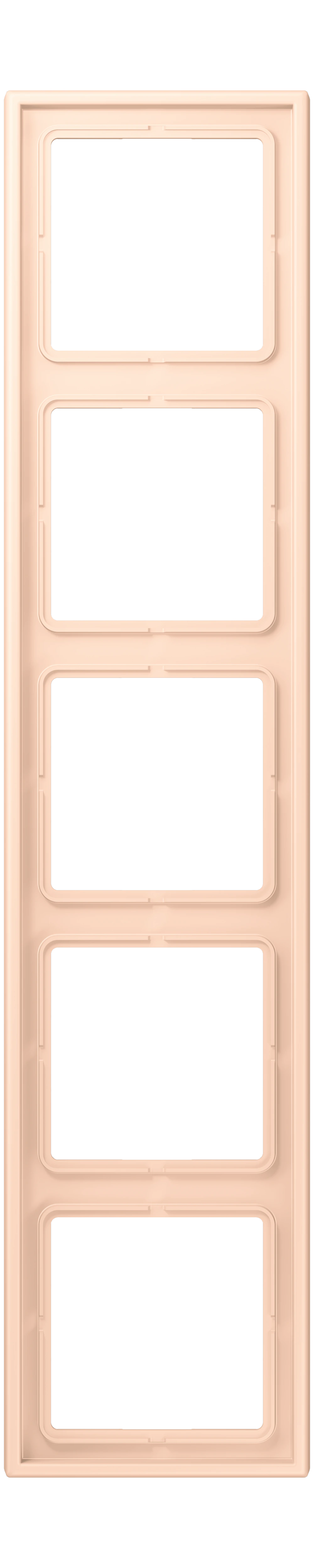 Frame, 5-gang — JUNG LS 990 Le Corbusier, le corbusier 228, art. LC985228