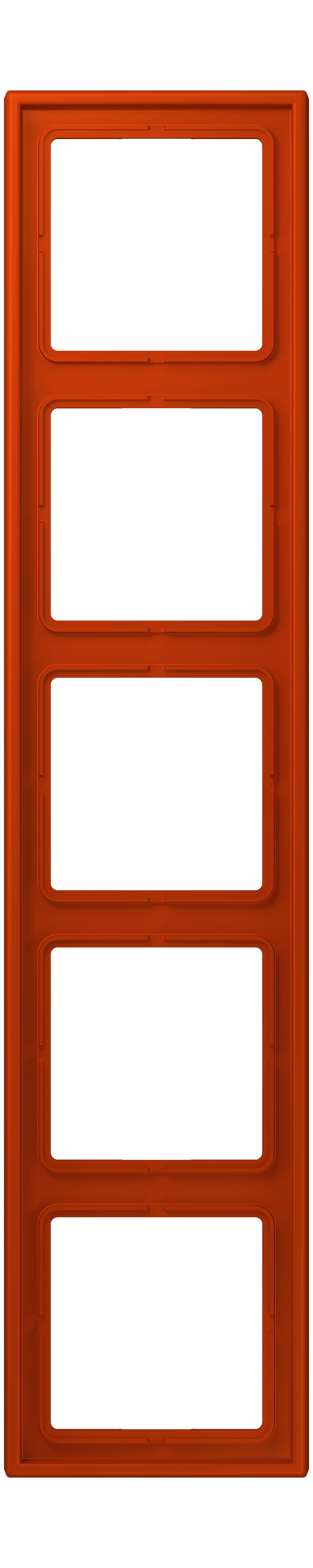 Frame, 5-gang — JUNG LS 990 Le Corbusier, le corbusier 244, art. LC985244