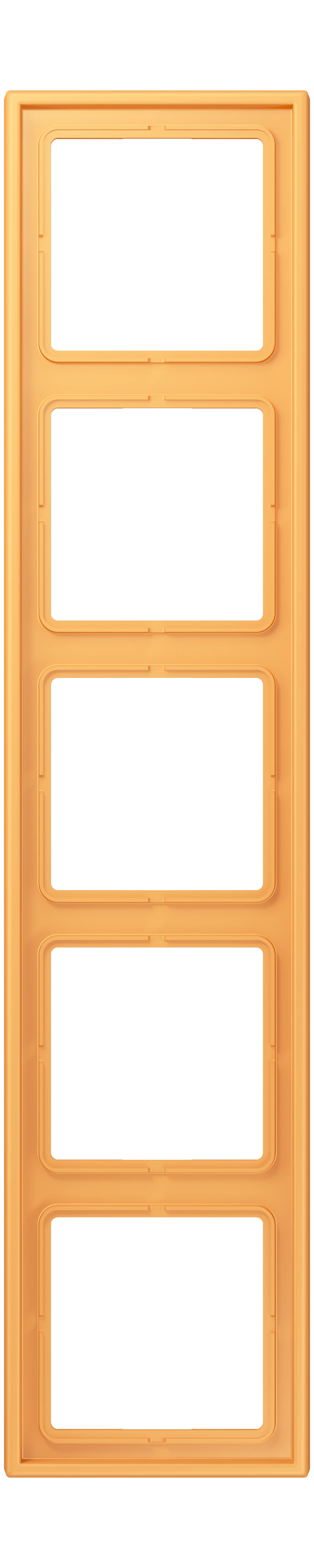 Frame, 5-gang — JUNG LS 990 Le Corbusier, le corbusier 254, art. LC985254