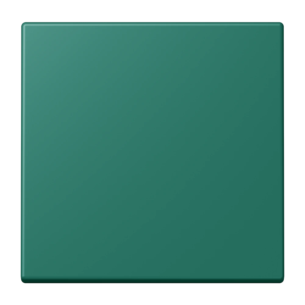 1-gang rocker for switch and push-button — JUNG LS 990 Le Corbusier, Vert Anglais, art. LC990216