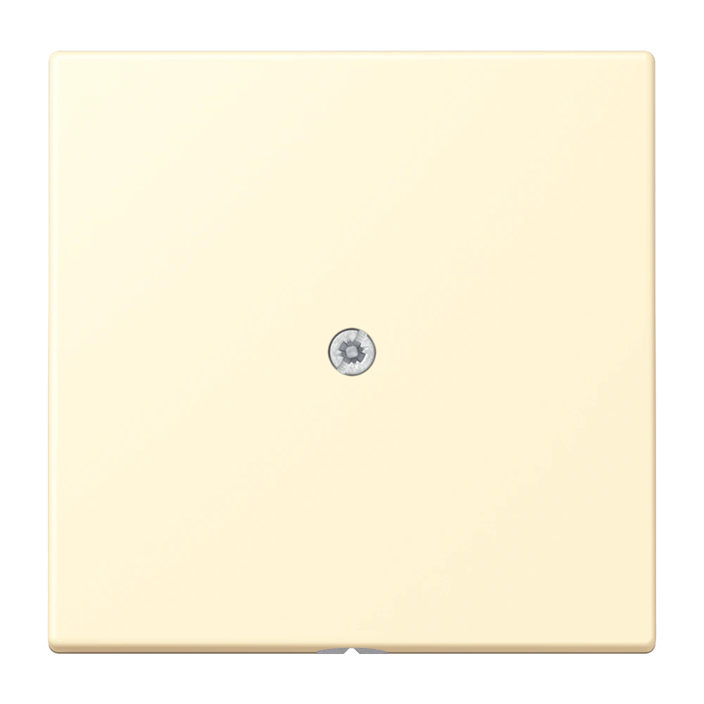 Cable outlet with strain relief — JUNG LS 990 Le Corbusier, Blanc, art. LC990A201