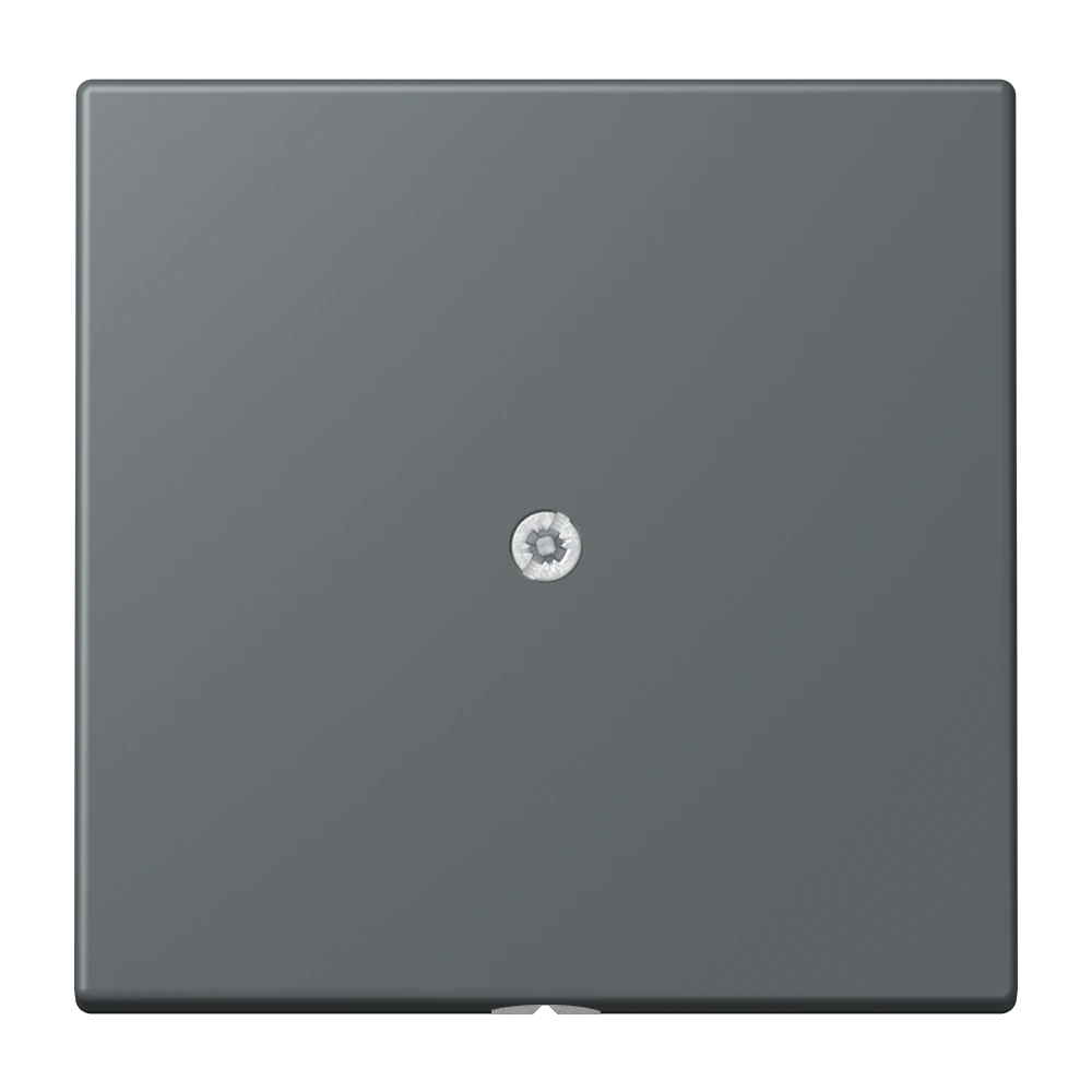 Cable outlet with strain relief — JUNG LS 990 Le Corbusier, Gris Foncé 31, art. LC990A202