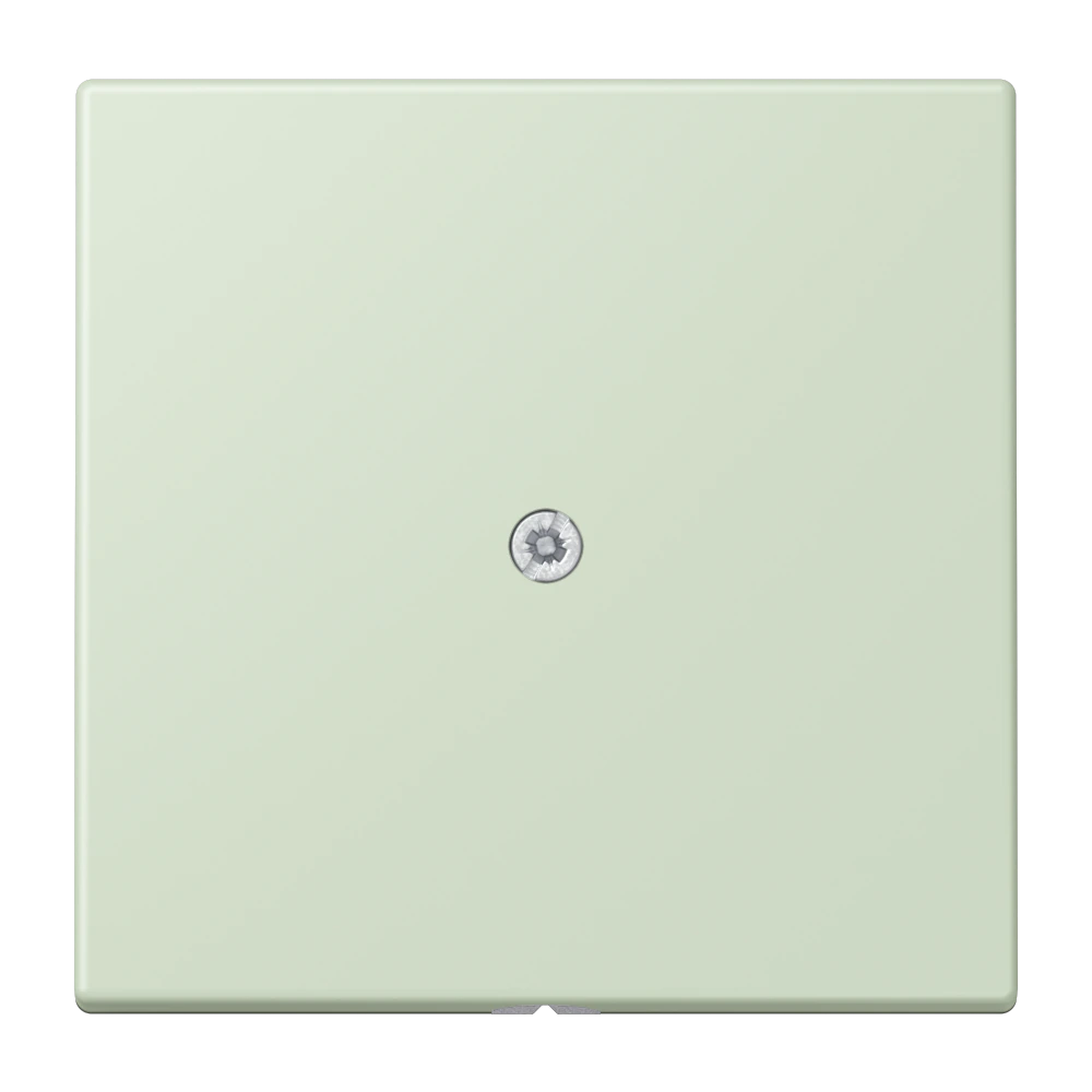 Cable outlet with strain relief — JUNG LS 990 Le Corbusier, Vert Anglâis Pale, art. LC990A218