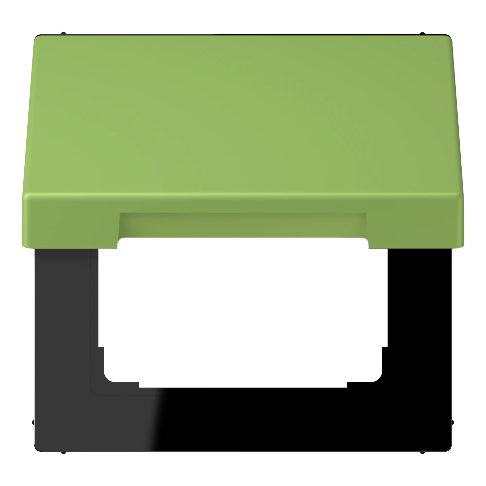 Hinged lid — JUNG LS 990 Le Corbusier, Vert 31, art. LC990BFKL220