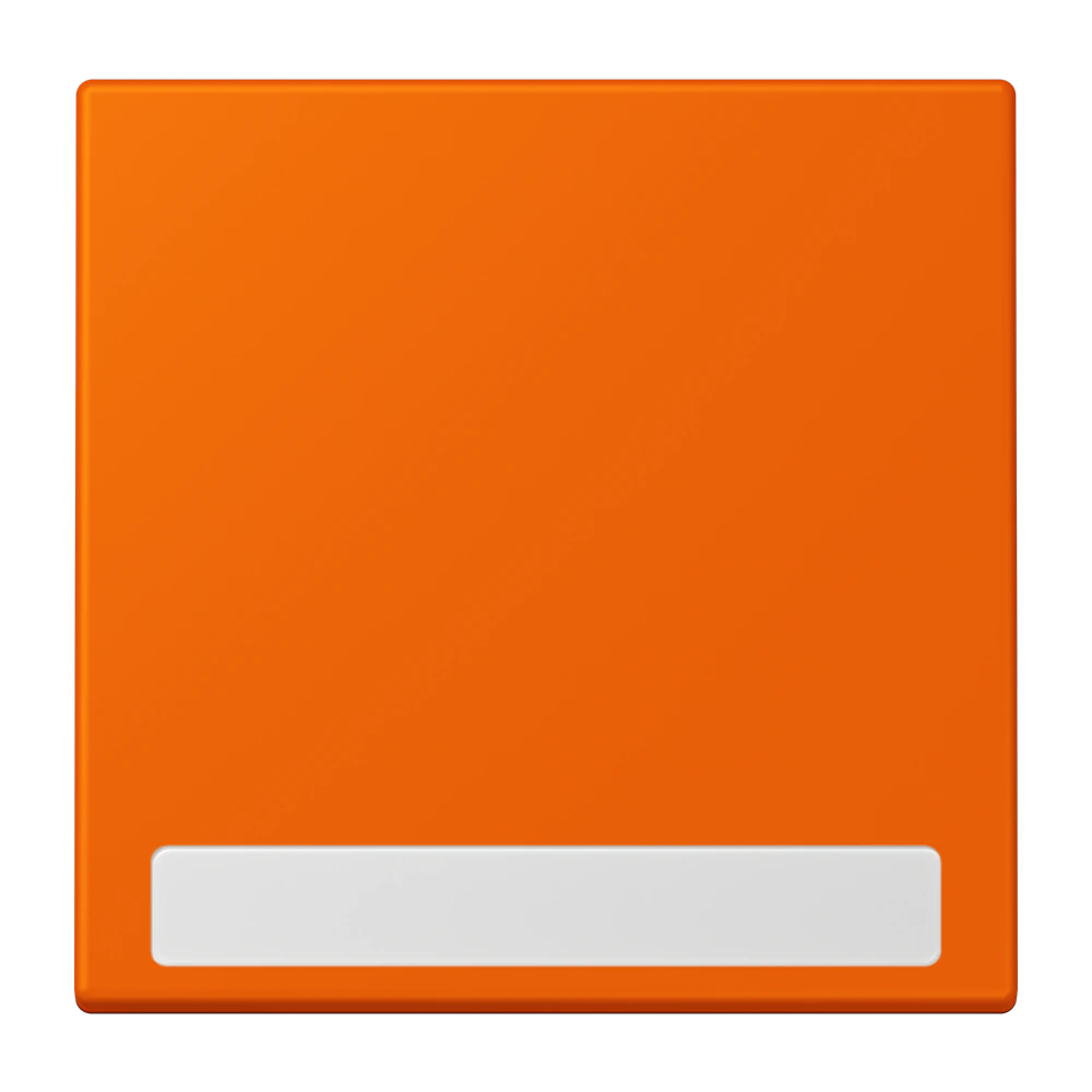 1-gang rocker for switch and push-button with inscription field — JUNG LS 990 Le Corbusier, le corbusier 224, art. LC990NA224