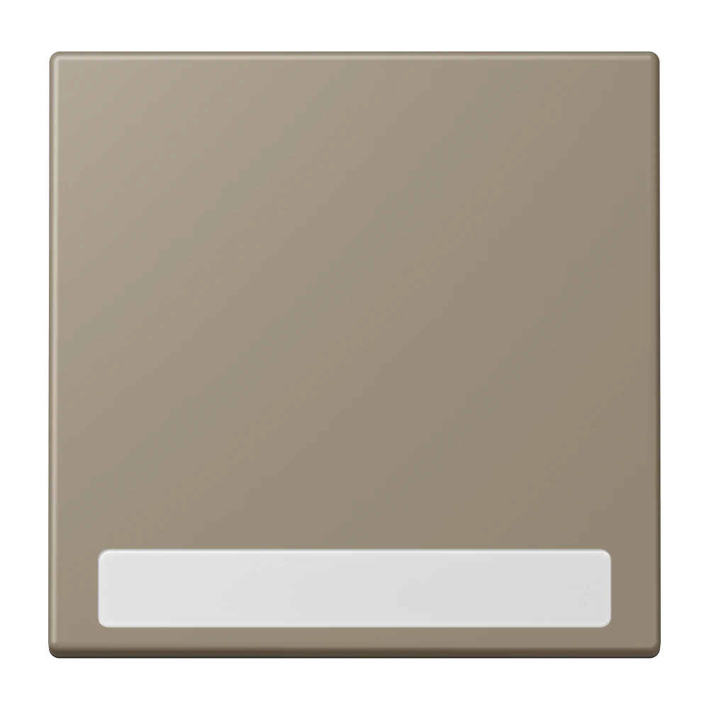 1-gang rocker for switch and push-button with inscription field — JUNG LS 990 Le Corbusier, le corbusier 242, art. LC990NA242