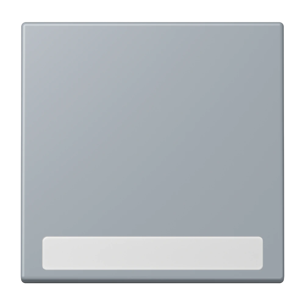 1-gang rocker for switch and push-button with inscription field — JUNG LS 990 Le Corbusier, le corbusier 257, art. LC990NA257