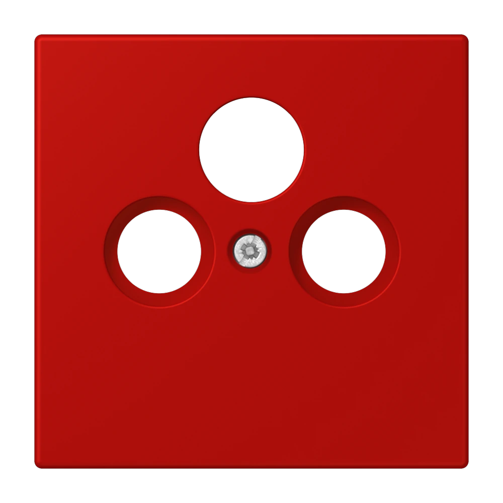 Centre plate for SAT-TV socket — JUNG LS 990 Le Corbusier, le corbusier 227, art. LC990SAT227