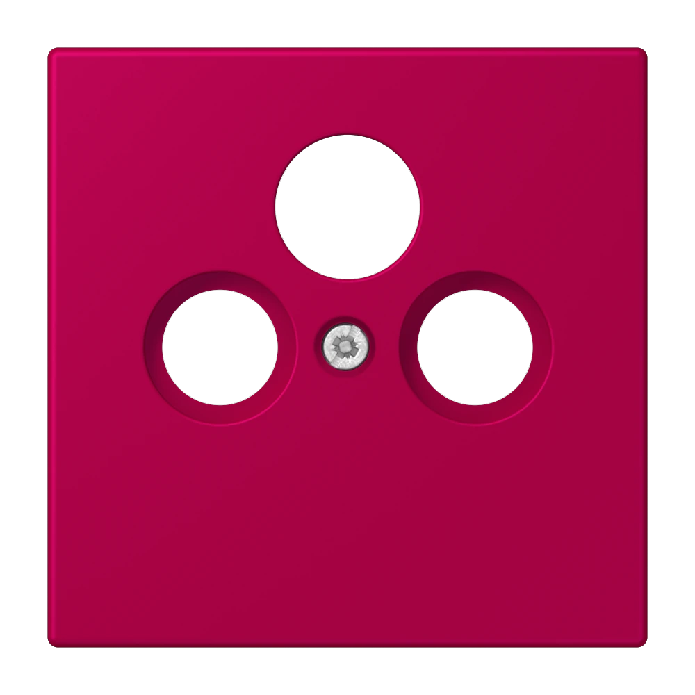 Centre plate for SAT-TV socket — JUNG LS 990 Le Corbusier, le corbusier 230, art. LC990SAT230
