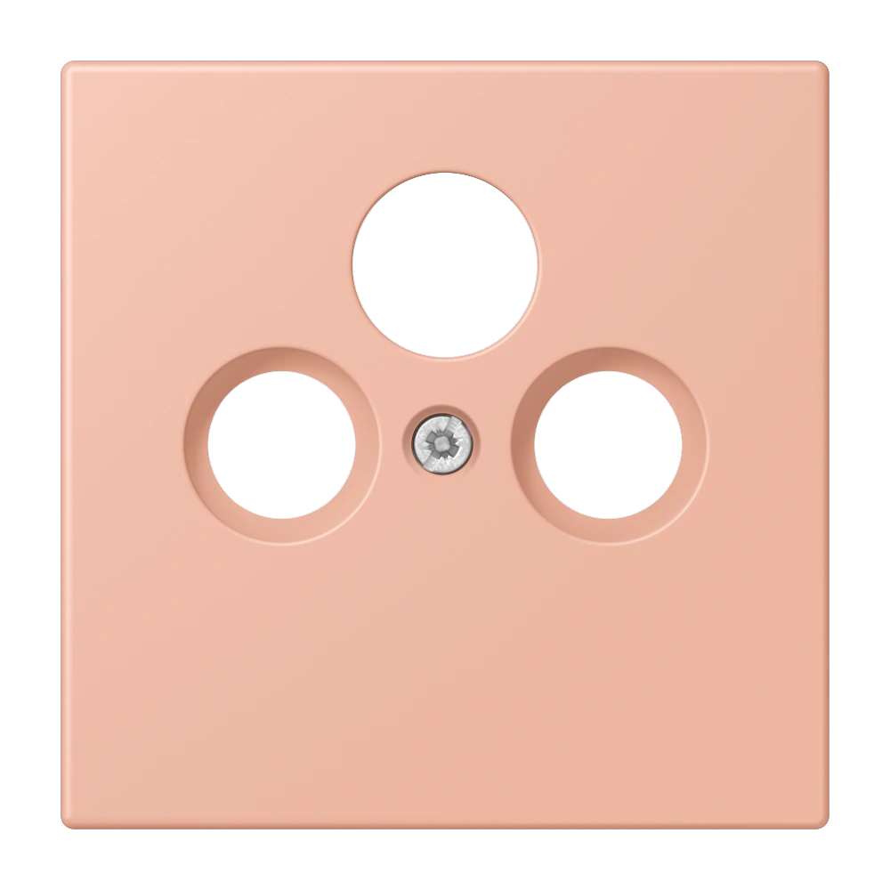 Centre plate for SAT-TV socket — JUNG LS 990 Le Corbusier, le corbusier 231, art. LC990SAT231