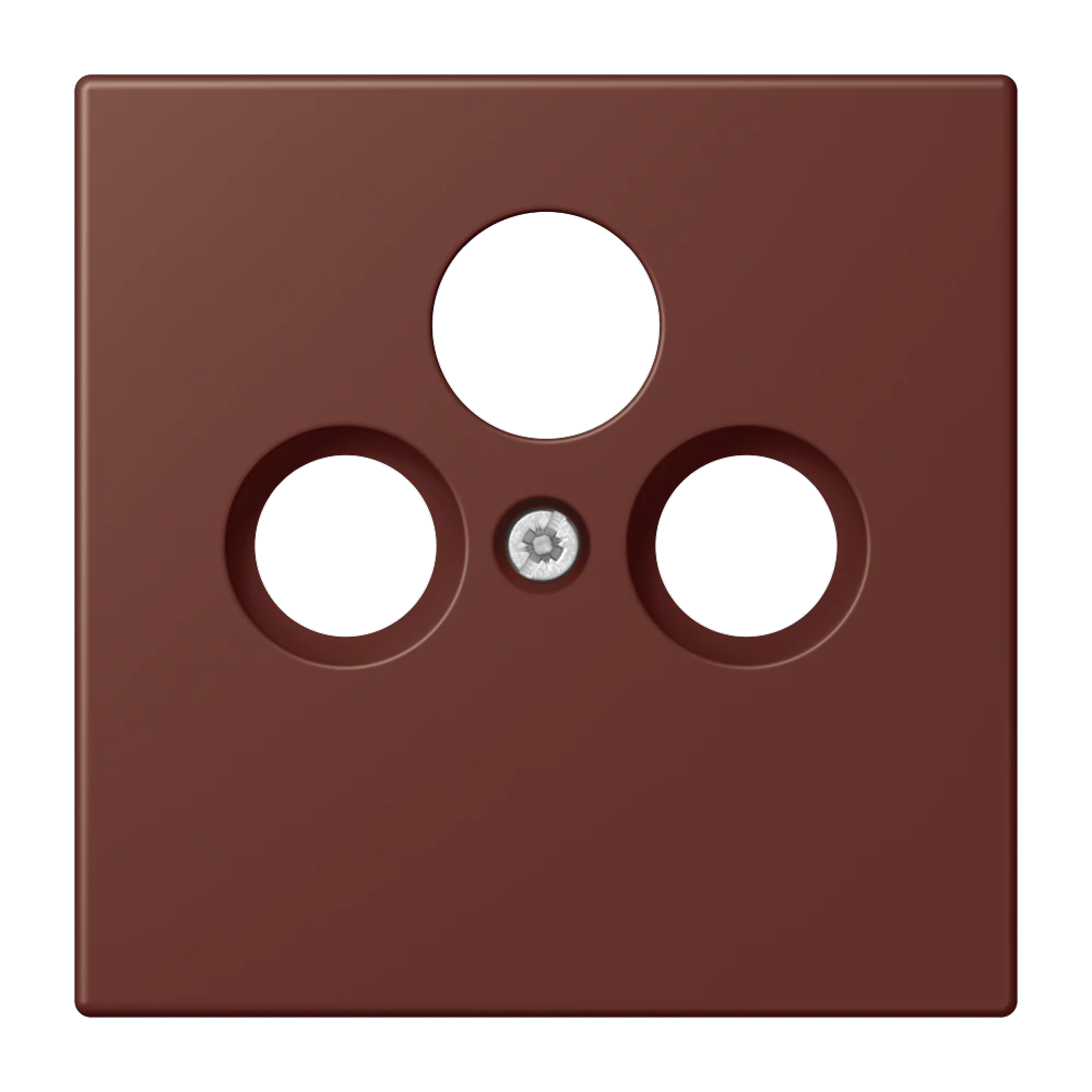 Centre plate for SAT-TV socket — JUNG LS 990 Le Corbusier, le corbusier 235, art. LC990SAT235