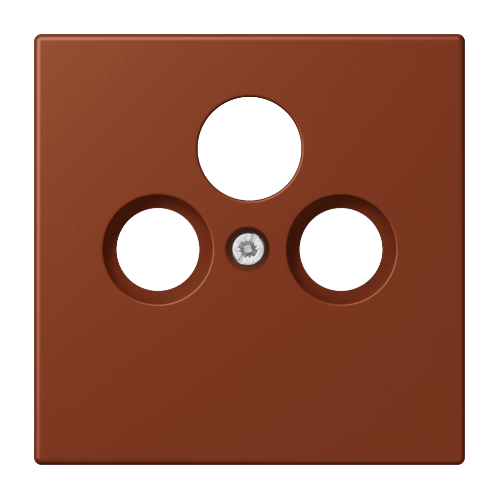 Centre plate for SAT-TV socket — JUNG LS 990 Le Corbusier, le corbusier 247, art. LC990SAT247
