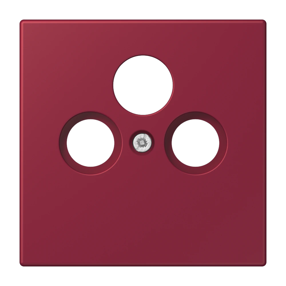 Centre plate for SAT-TV socket — JUNG LS 990 Le Corbusier, le corbusier 255, art. LC990SAT255