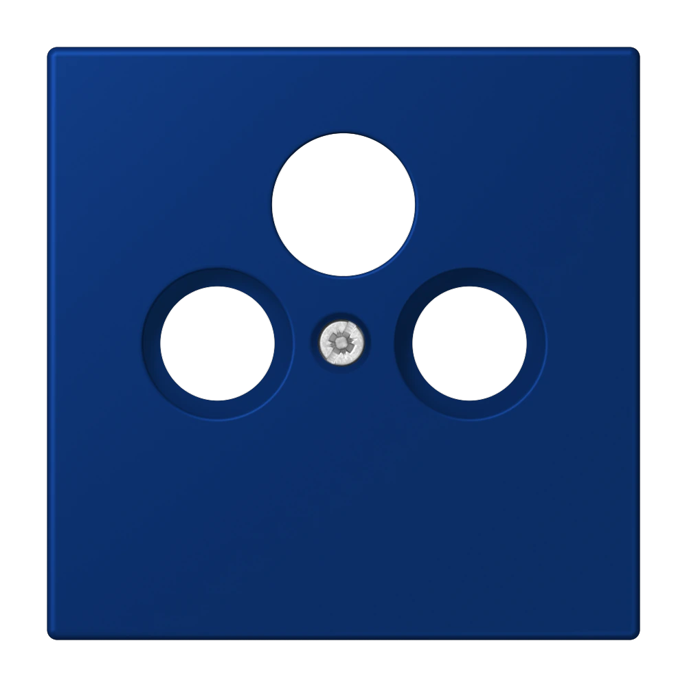 Centre plate for SAT-TV socket — JUNG LS 990 Le Corbusier, le corbusier 261, art. LC990SAT261