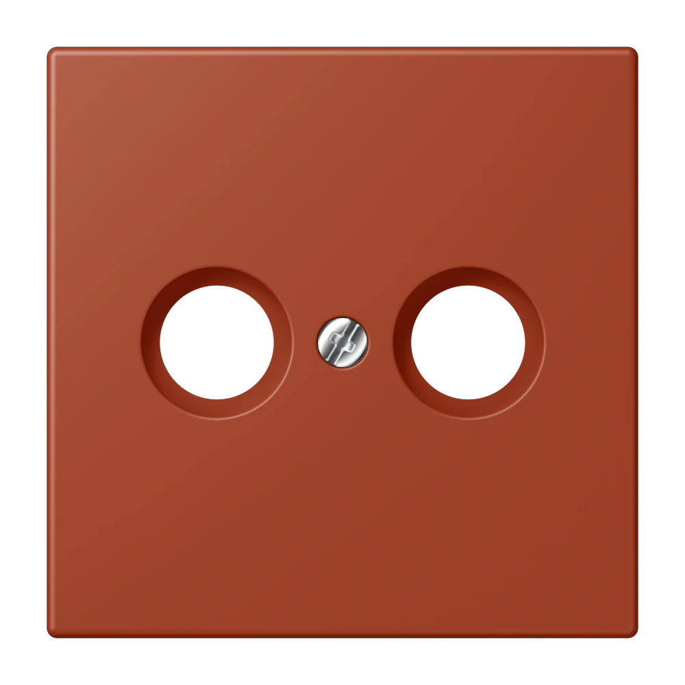 Centre plate for antenna socket — JUNG LS 990 Le Corbusier, le corbusier 232, art. LC990TV232