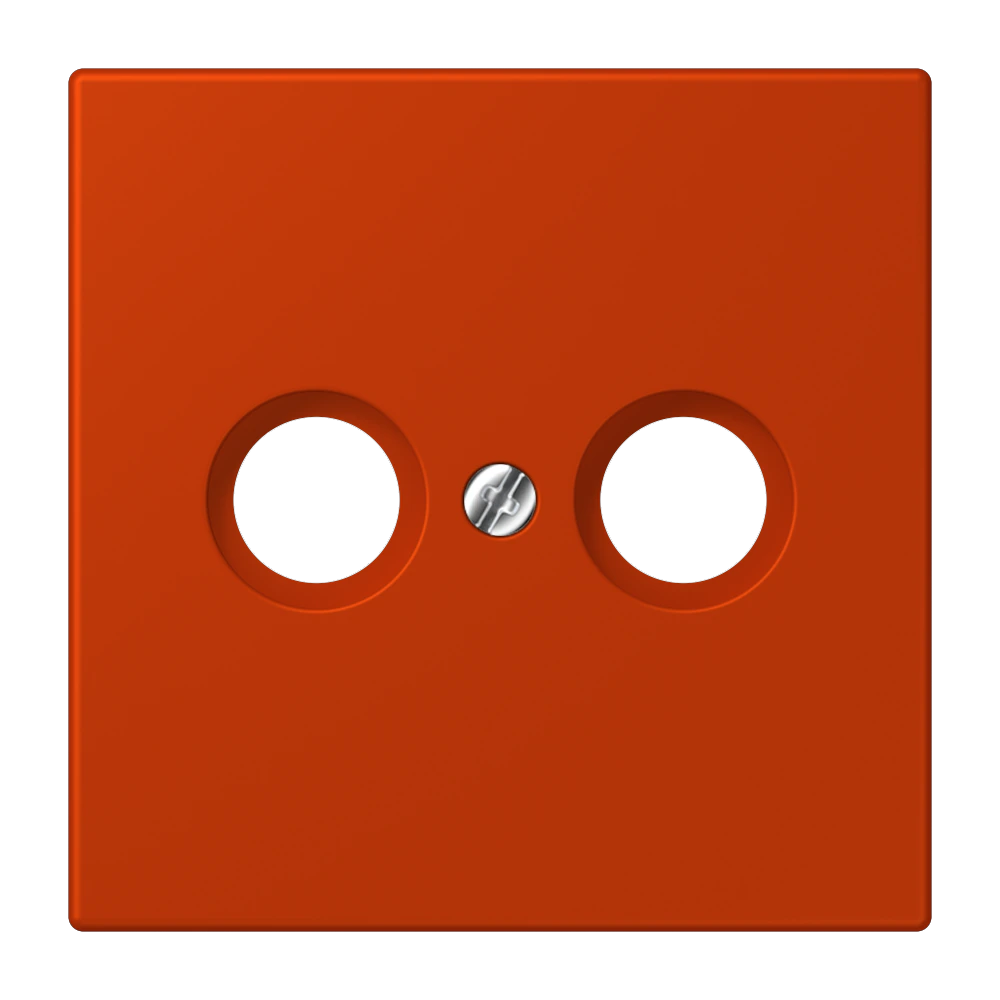 Centre plate for antenna socket — JUNG LS 990 Le Corbusier, le corbusier 244, art. LC990TV244