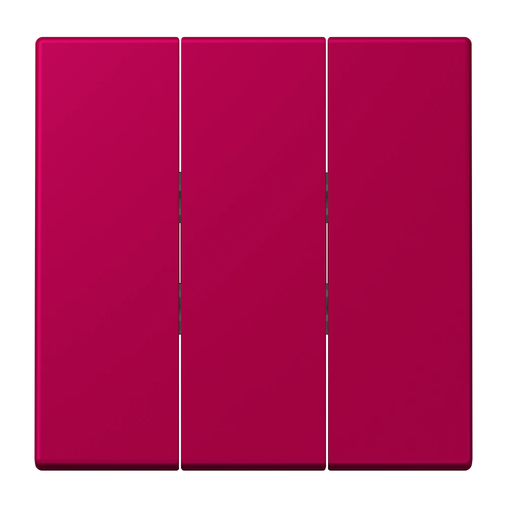 3-gang rocker for 3-gang switch — JUNG LS 990 Le Corbusier, le corbusier 230, art. LC993BF230