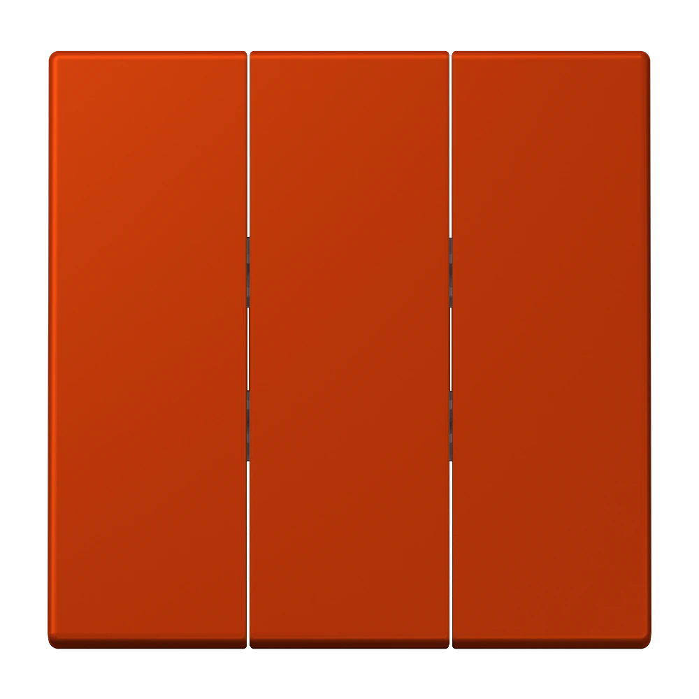 3-gang rocker for 3-gang switch — JUNG LS 990 Le Corbusier, le corbusier 244, art. LC993BF244