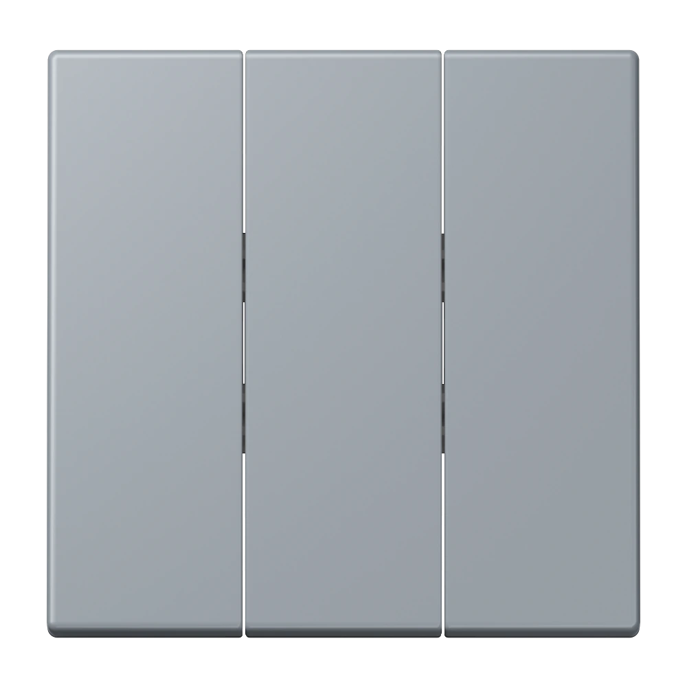 3-gang rocker for 3-gang switch — JUNG LS 990 Le Corbusier, le corbusier 257, art. LC993BF257