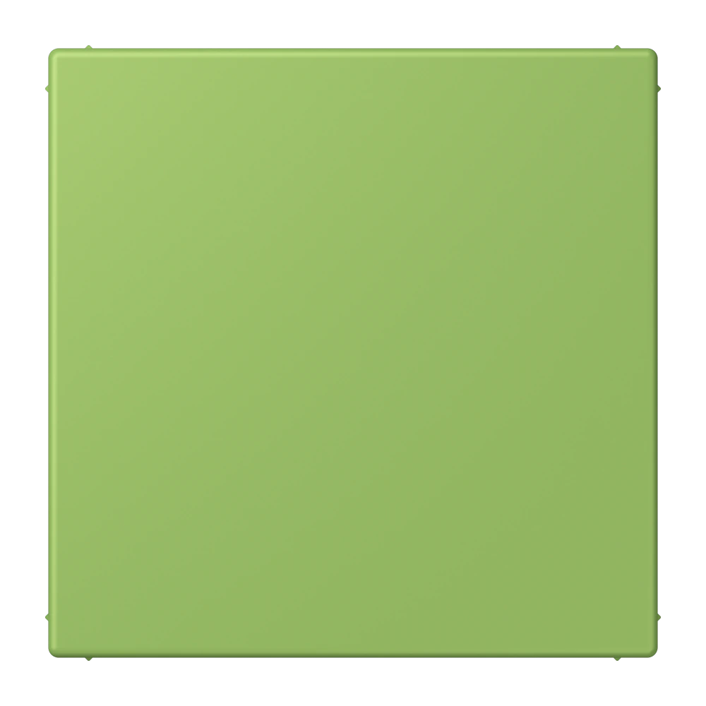 Blank centre plate (snap-on fixing) — JUNG LS 990 Le Corbusier, Vert 31, art. LC994B220