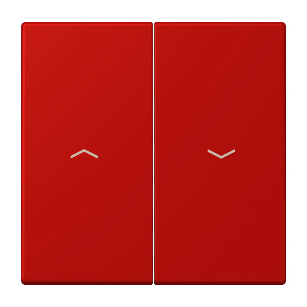 2-gang rocker for blind switch and blind push-button — JUNG LS 990 Le Corbusier, le corbusier 227, art. LC995P227