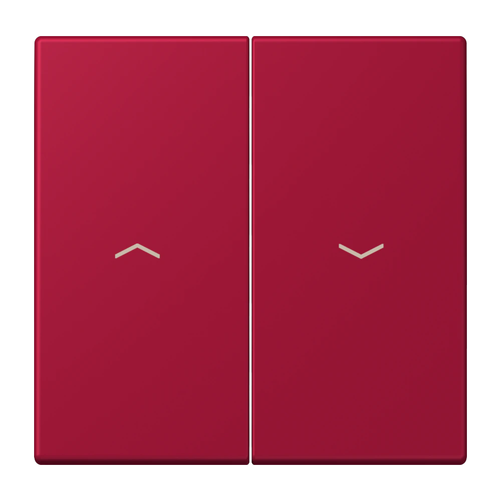 2-gang rocker for blind switch and blind push-button — JUNG LS 990 Le Corbusier, le corbusier 229, art. LC995P229