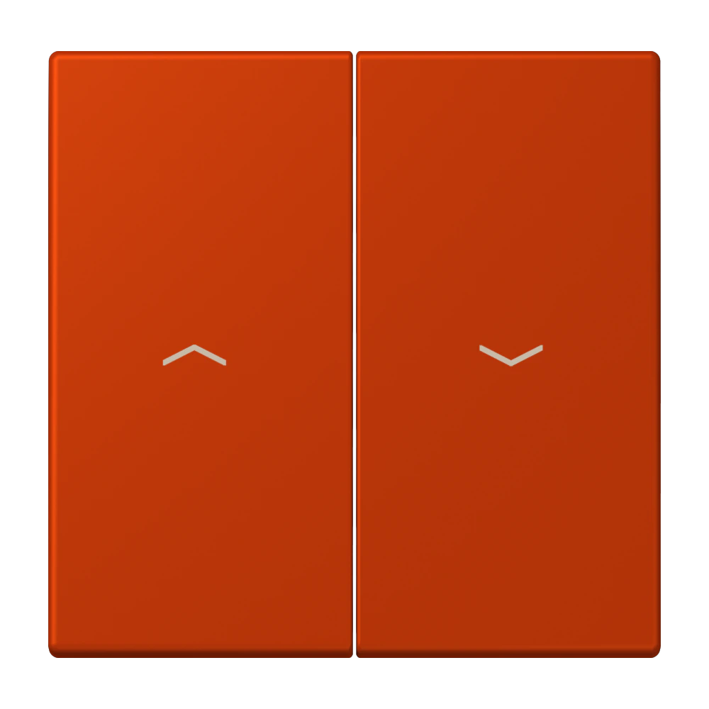 2-gang rocker for blind switch and blind push-button — JUNG LS 990 Le Corbusier, le corbusier 244, art. LC995P244