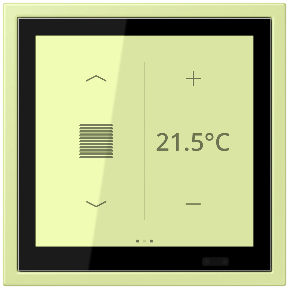 KNX комнатный контроллер LS TOUCH — JUNG LS 990 Le Corbusier, le corbusier 222, арт. LCZ459BFD1S222
