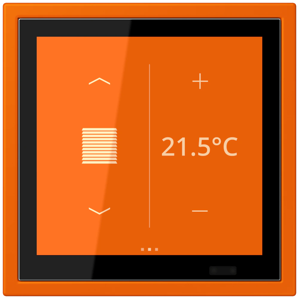 KNX комнатный контроллер LS TOUCH — JUNG LS 990 Le Corbusier, le corbusier 224, арт. LCZ459BFD1S224
