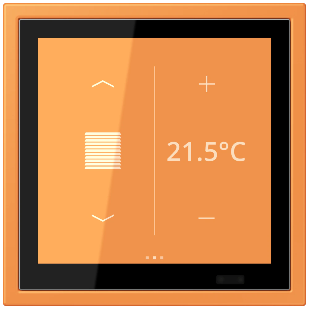 KNX комнатный контроллер LS TOUCH — JUNG LS 990 Le Corbusier, le corbusier 225, арт. LCZ459BFD1S225