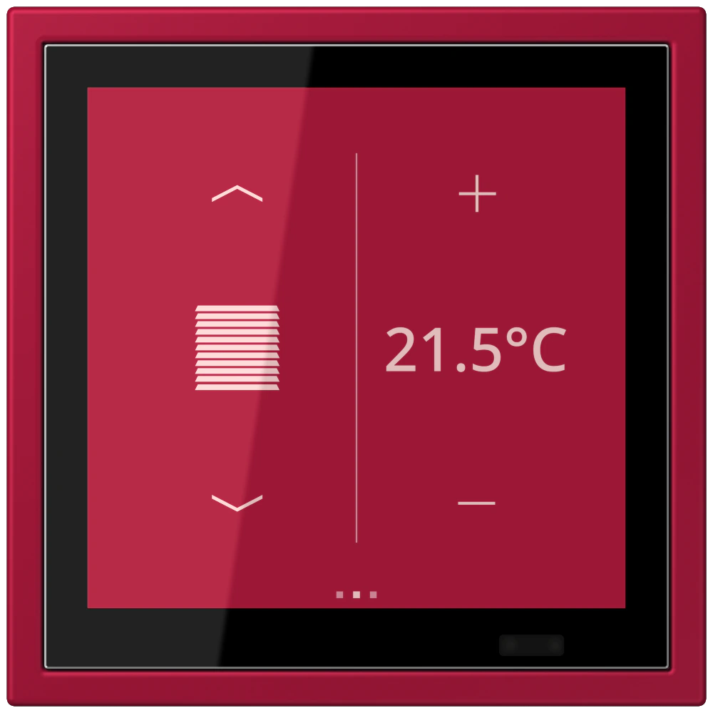 KNX комнатный контроллер LS TOUCH — JUNG LS 990 Le Corbusier, le corbusier 229, арт. LCZ459BFD1S229