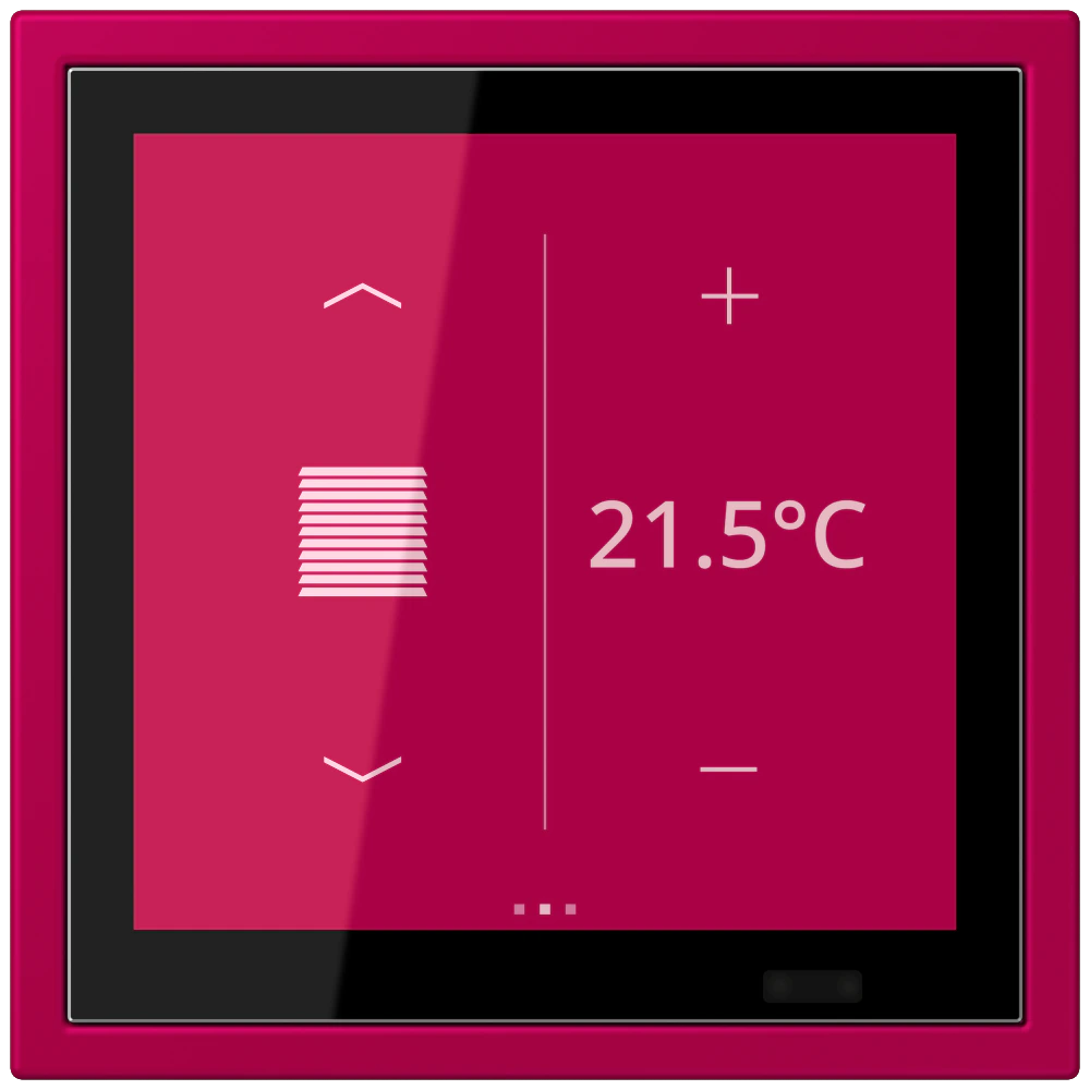 KNX комнатный контроллер LS TOUCH — JUNG LS 990 Le Corbusier, le corbusier 230, арт. LCZ459BFD1S230