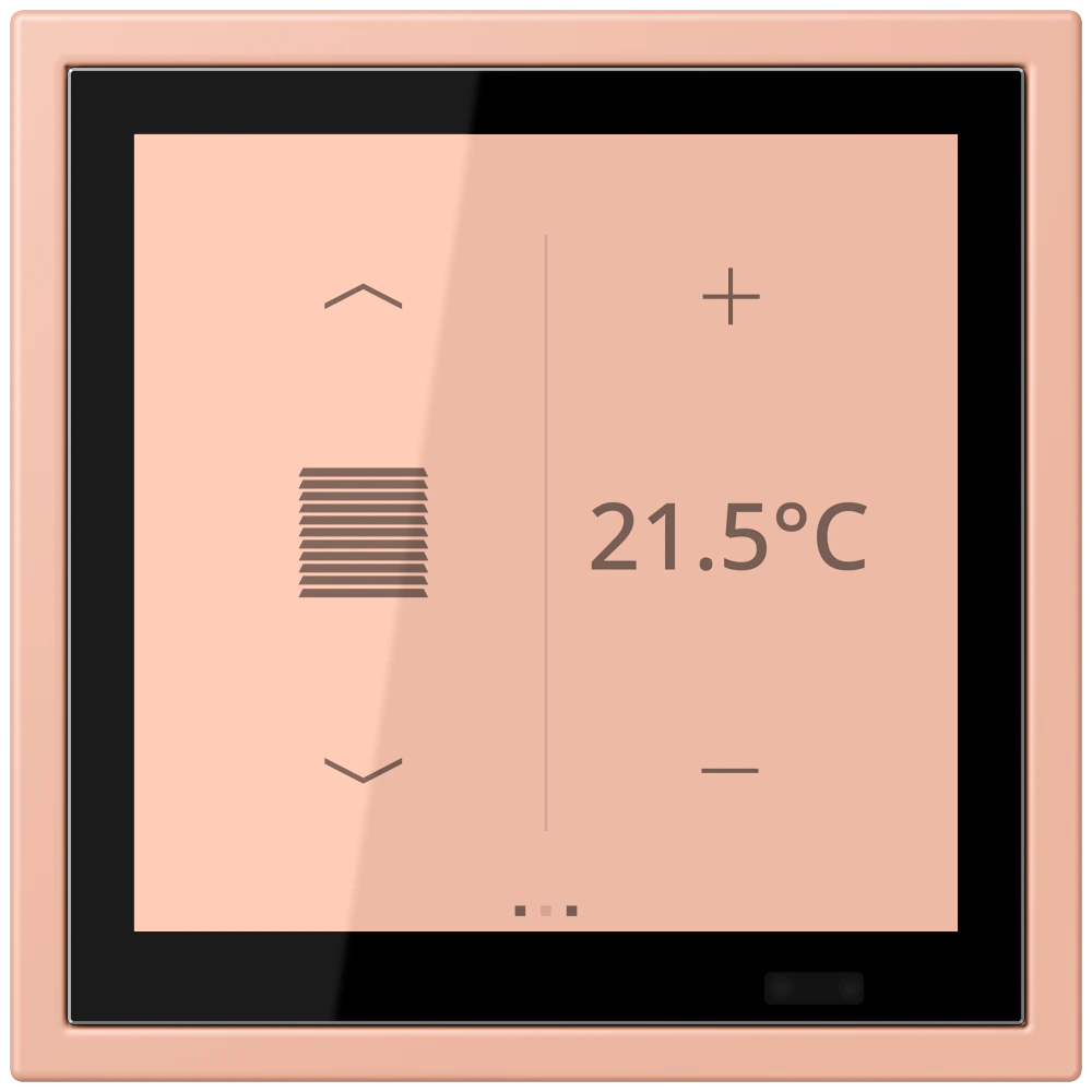 KNX room controller LS TOUCH — JUNG LS 990 Le Corbusier, le corbusier 231, art. LCZ459BFD1S231