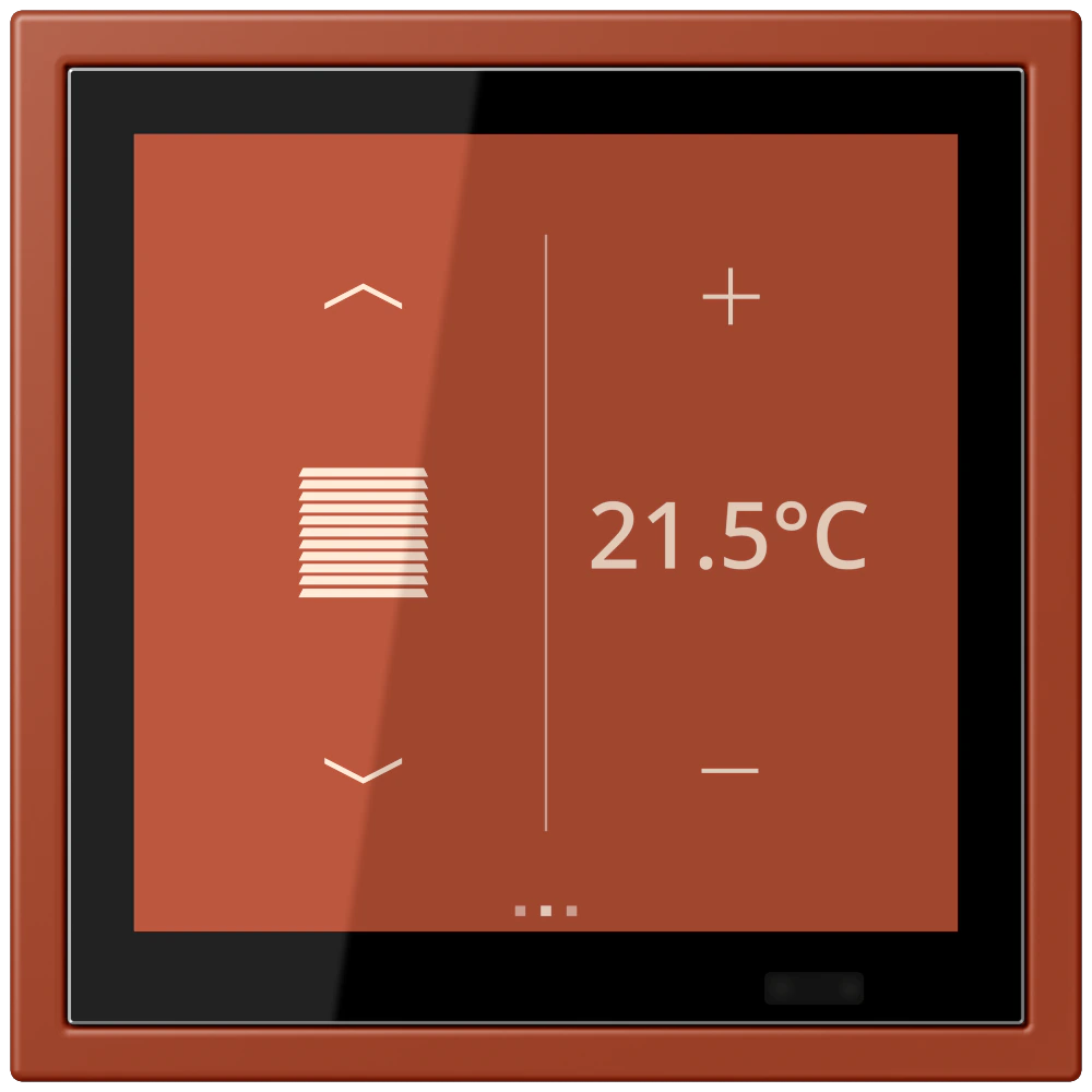 KNX room controller LS TOUCH — JUNG LS 990 Le Corbusier, le corbusier 232, art. LCZ459BFD1S232