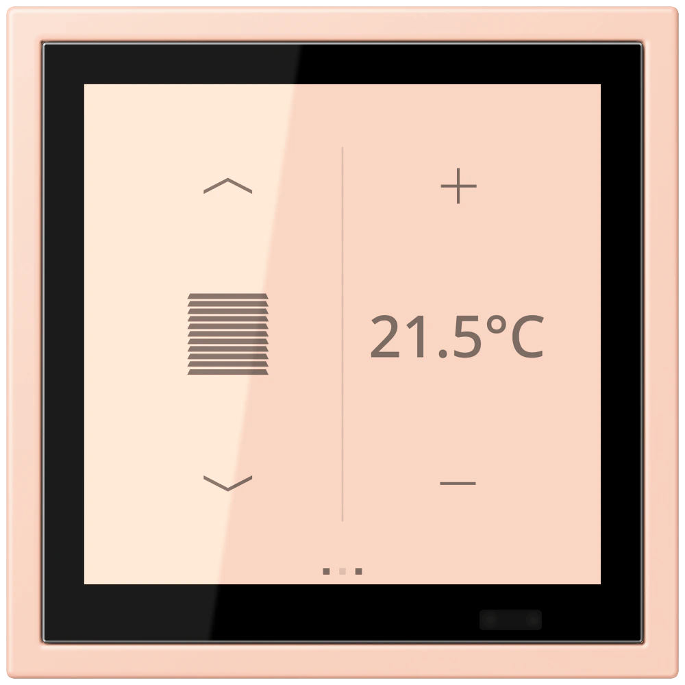 KNX комнатный контроллер LS TOUCH — JUNG LS 990 Le Corbusier, le corbusier 234, арт. LCZ459BFD1S234