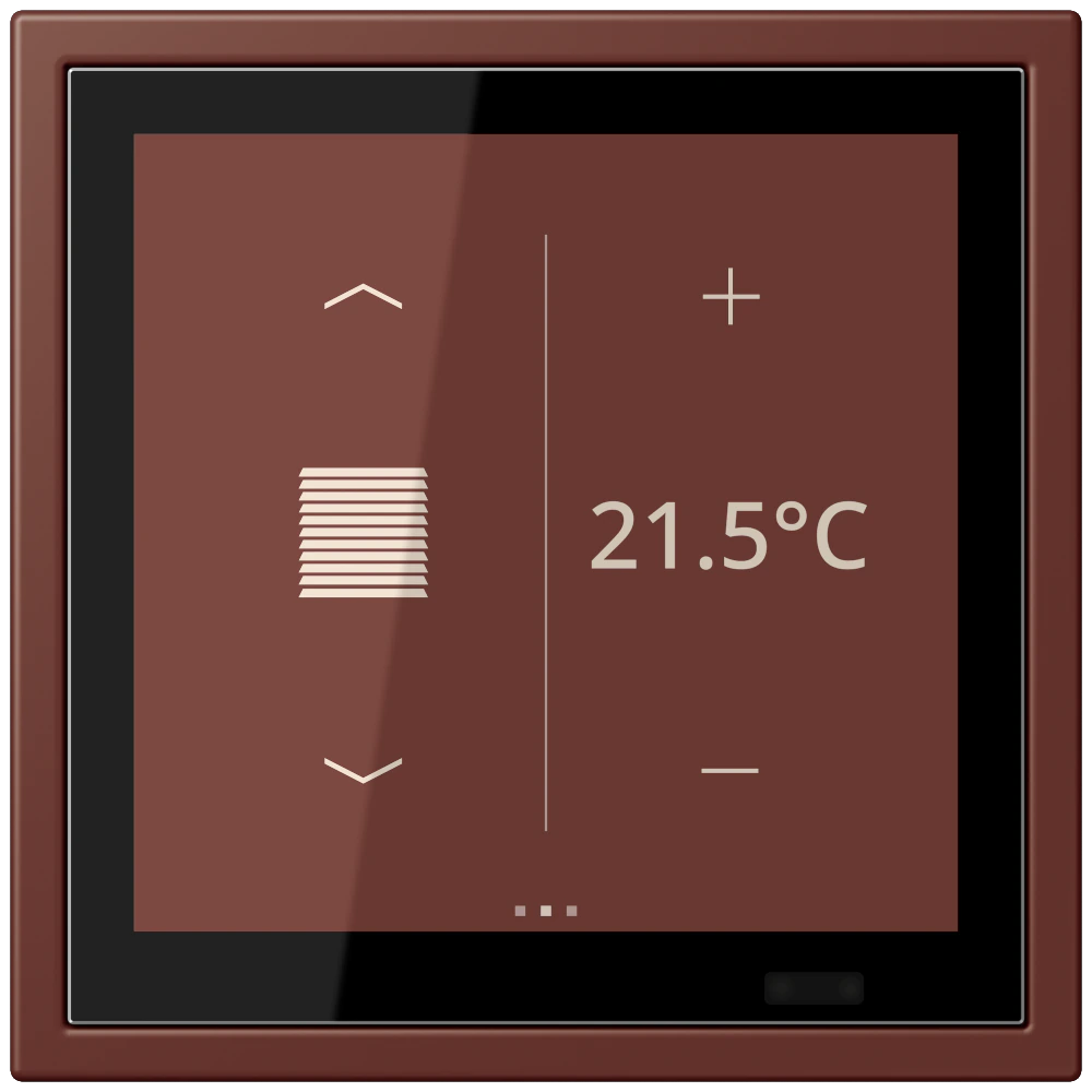 KNX комнатный контроллер LS TOUCH — JUNG LS 990 Le Corbusier, le corbusier 235, арт. LCZ459BFD1S235