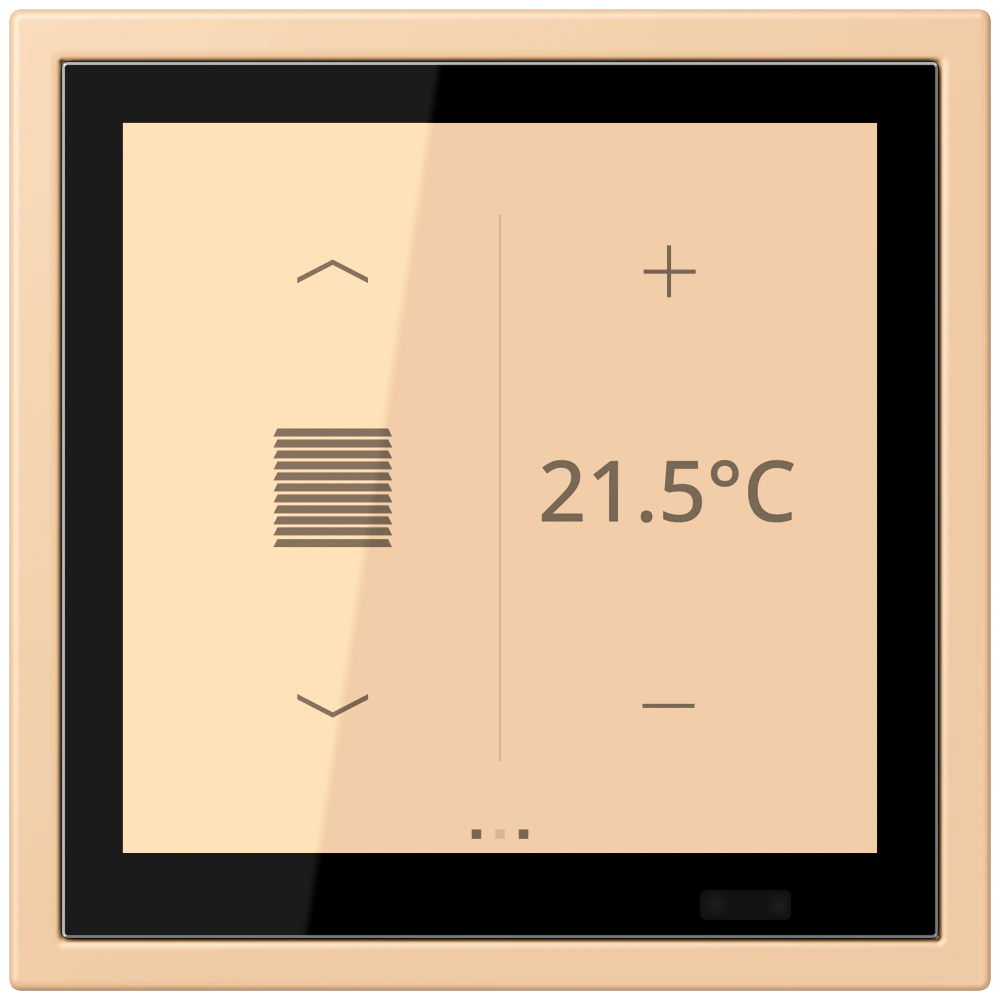 KNX комнатный контроллер LS TOUCH — JUNG LS 990 Le Corbusier, le corbusier 237, арт. LCZ459BFD1S237