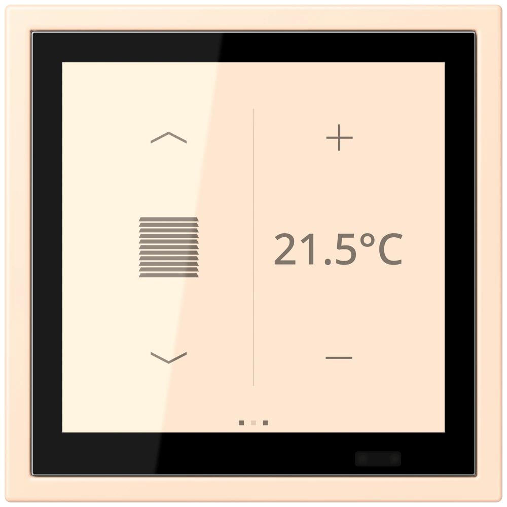 KNX комнатный контроллер LS TOUCH — JUNG LS 990 Le Corbusier, le corbusier 238, арт. LCZ459BFD1S238