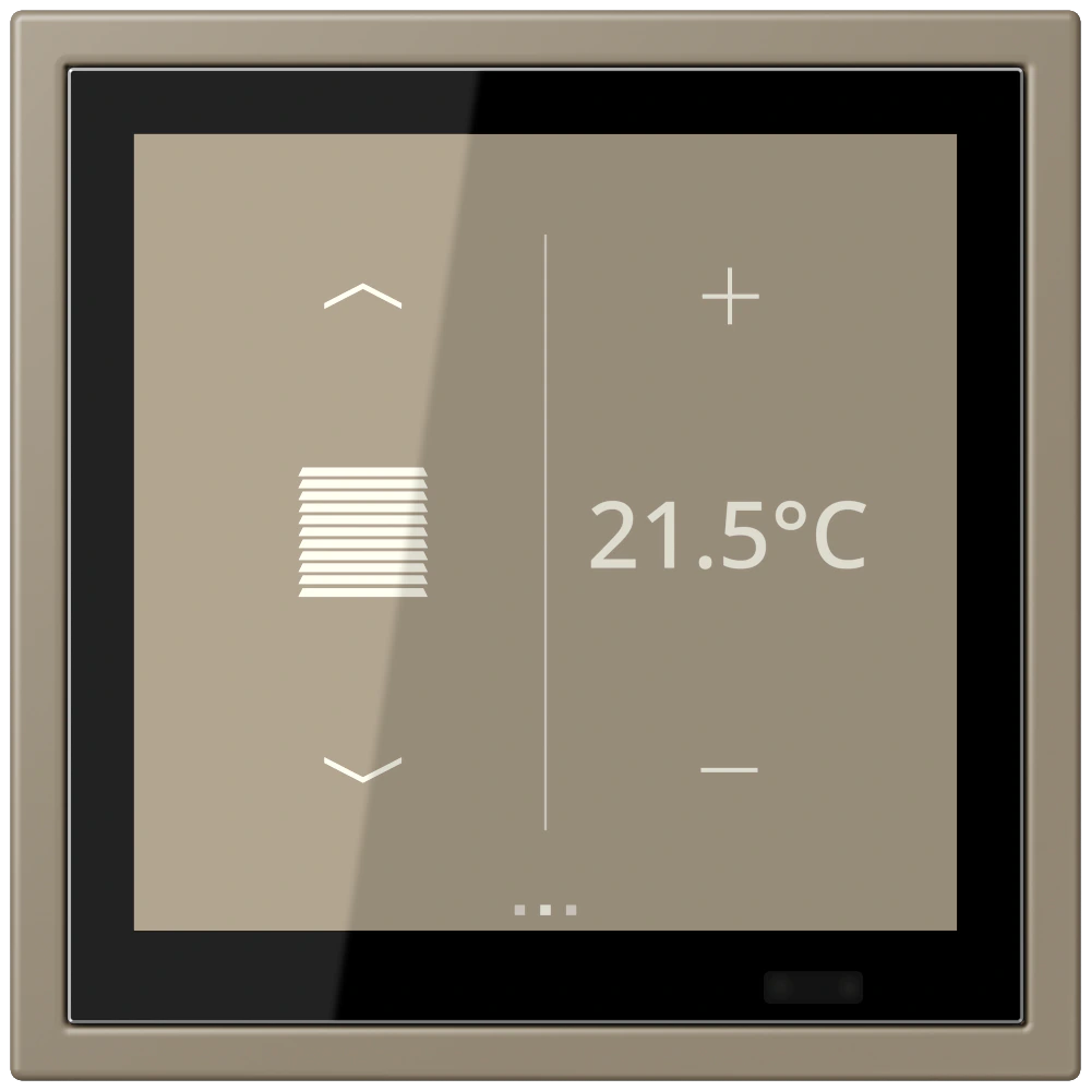 KNX комнатный контроллер LS TOUCH — JUNG LS 990 Le Corbusier, le corbusier 242, арт. LCZ459BFD1S242