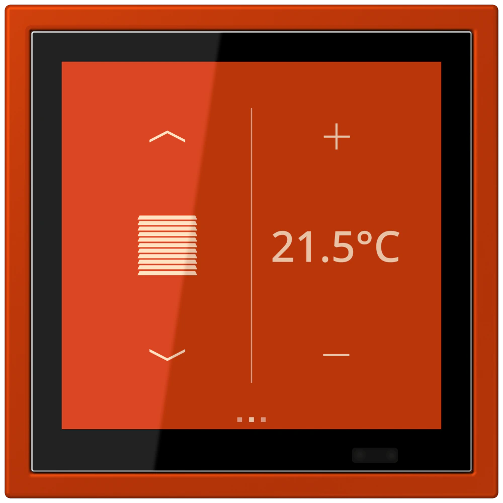 KNX комнатный контроллер LS TOUCH — JUNG LS 990 Le Corbusier, le corbusier 244, арт. LCZ459BFD1S244