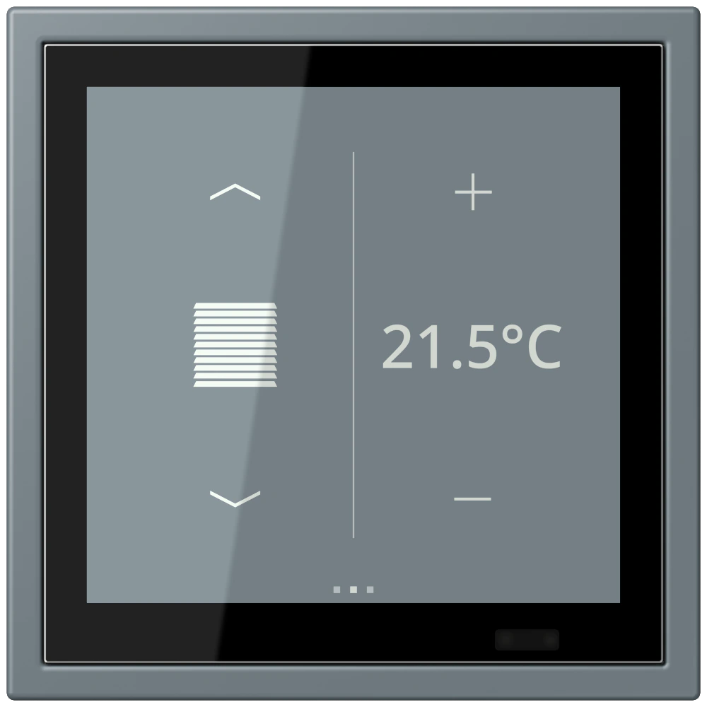 KNX комнатный контроллер LS TOUCH — JUNG LS 990 Le Corbusier, le corbusier 251, арт. LCZ459BFD1S251