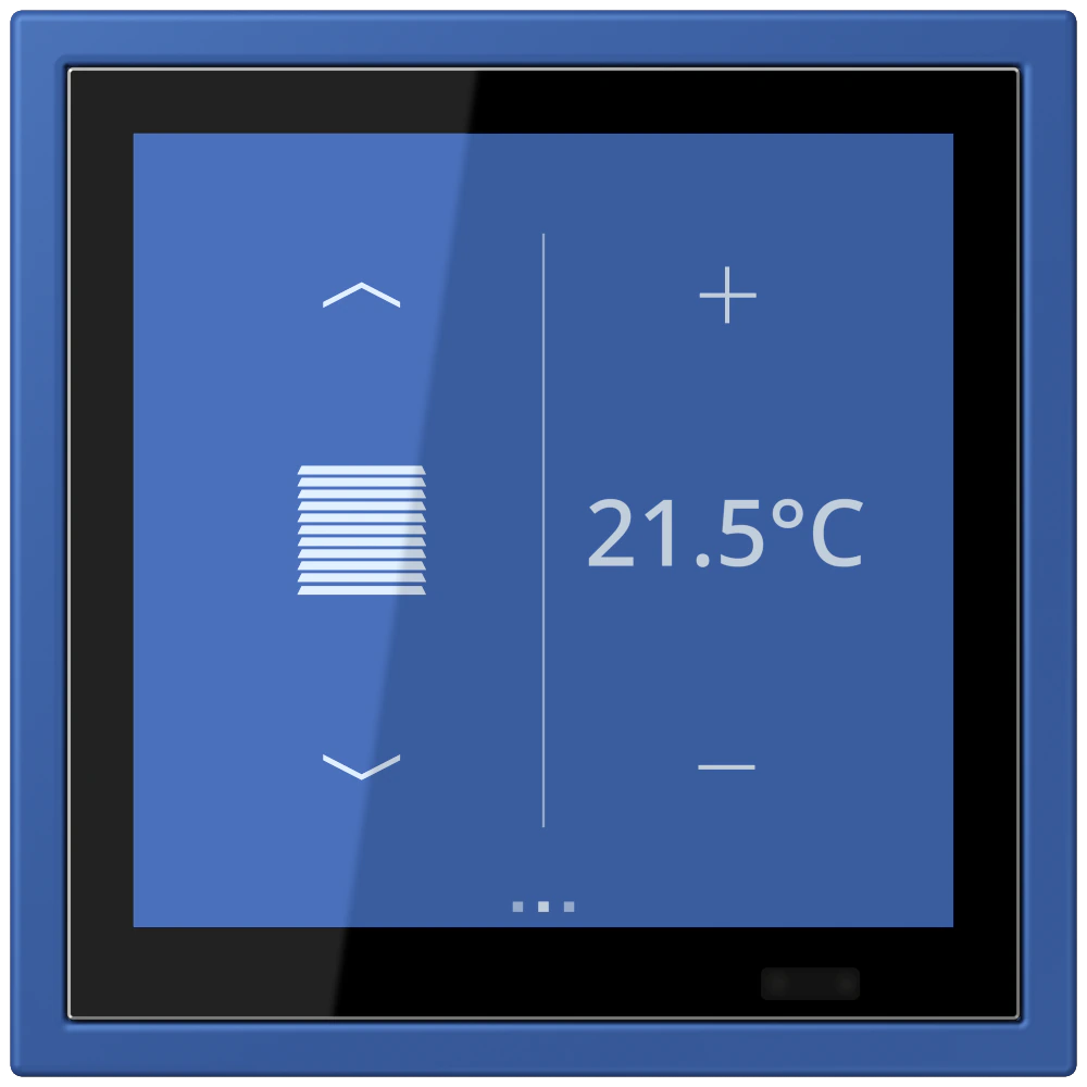 KNX комнатный контроллер LS TOUCH — JUNG LS 990 Le Corbusier, le corbusier 253, арт. LCZ459BFD1S253