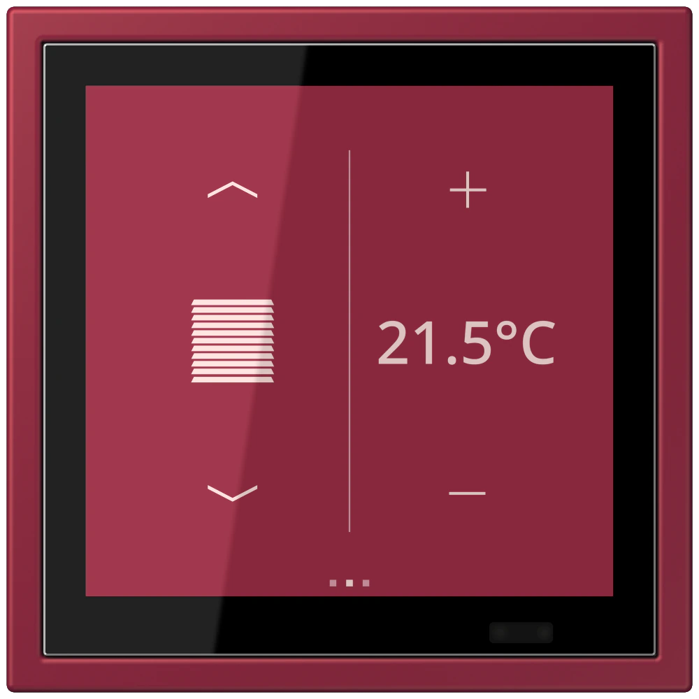 KNX комнатный контроллер LS TOUCH — JUNG LS 990 Le Corbusier, le corbusier 255, арт. LCZ459BFD1S255