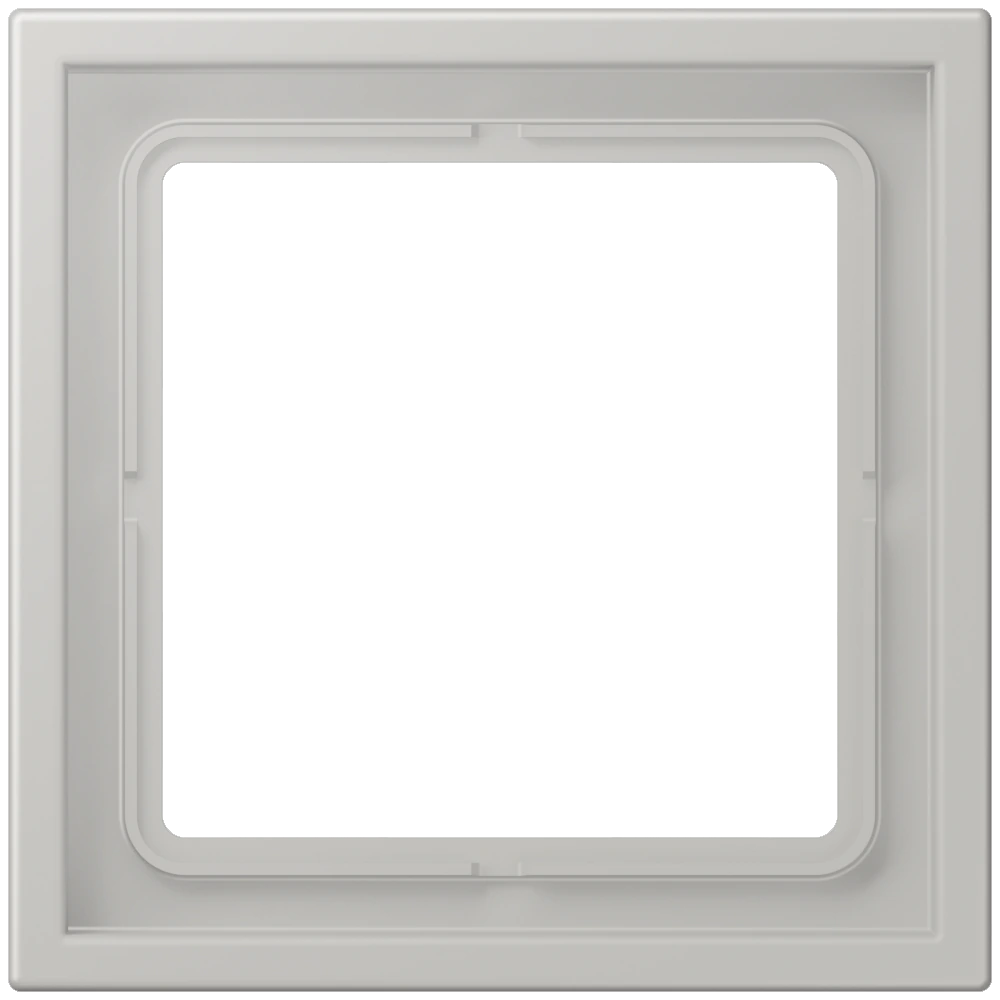 Frame, 1-gang — JUNG LS 990 Le Corbusier, Gris Clair 31, art. LCZ981BF205