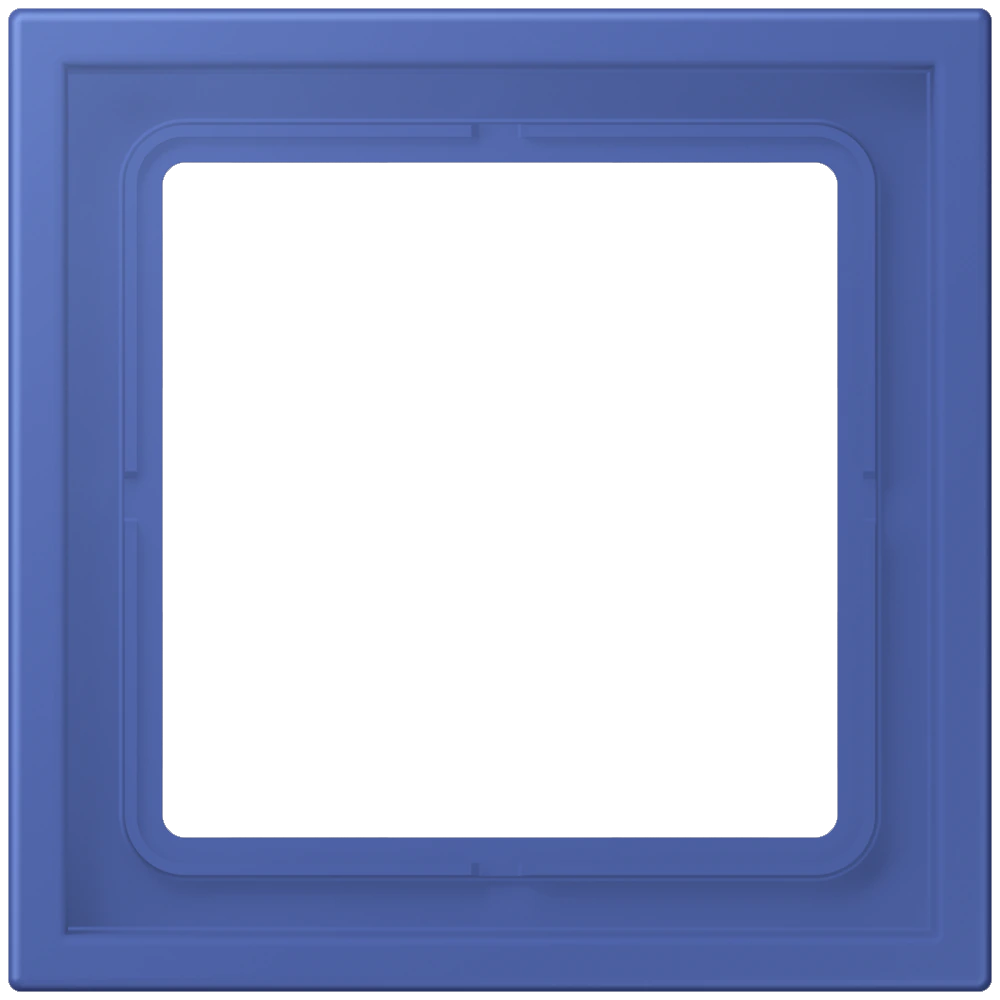 Frame, 1-gang — JUNG LS 990 Le Corbusier, Bleu Outremer 31, art. LCZ981BF206