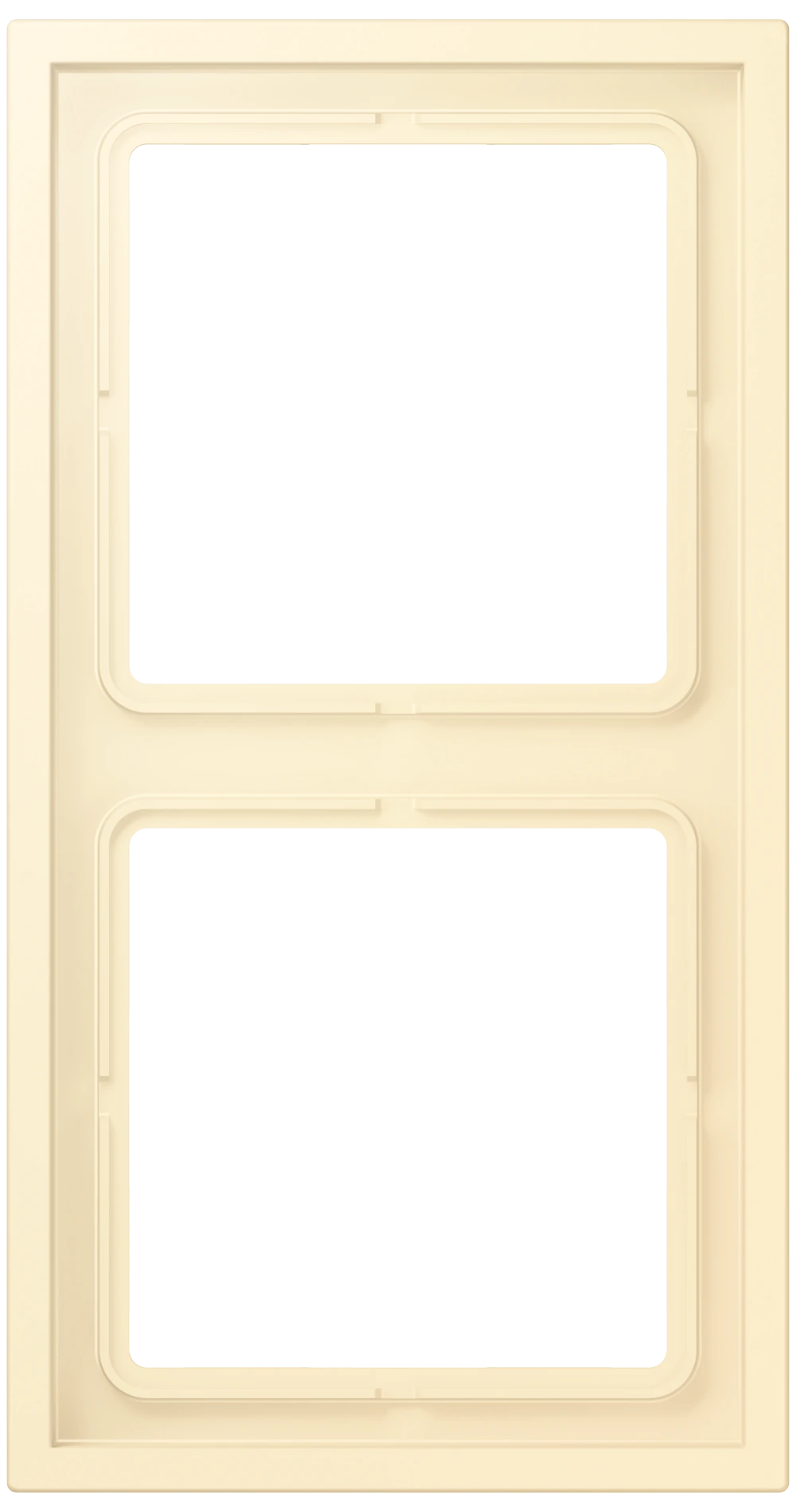 Рамка 2-ная — JUNG LS 990 Le Corbusier, Blanc, арт. LCZ982BF201
