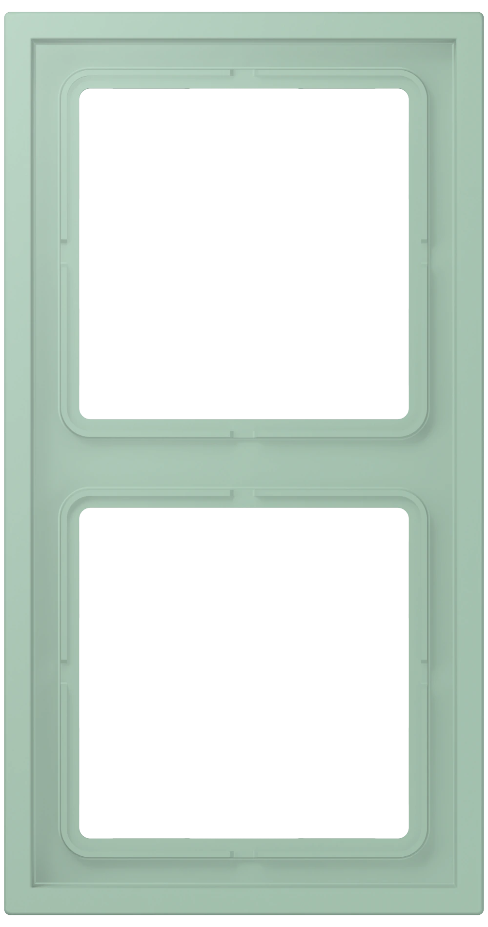 Рамка 2-ная — JUNG LS 990 Le Corbusier, Vert Anglais Clair, арт. LCZ982BF217