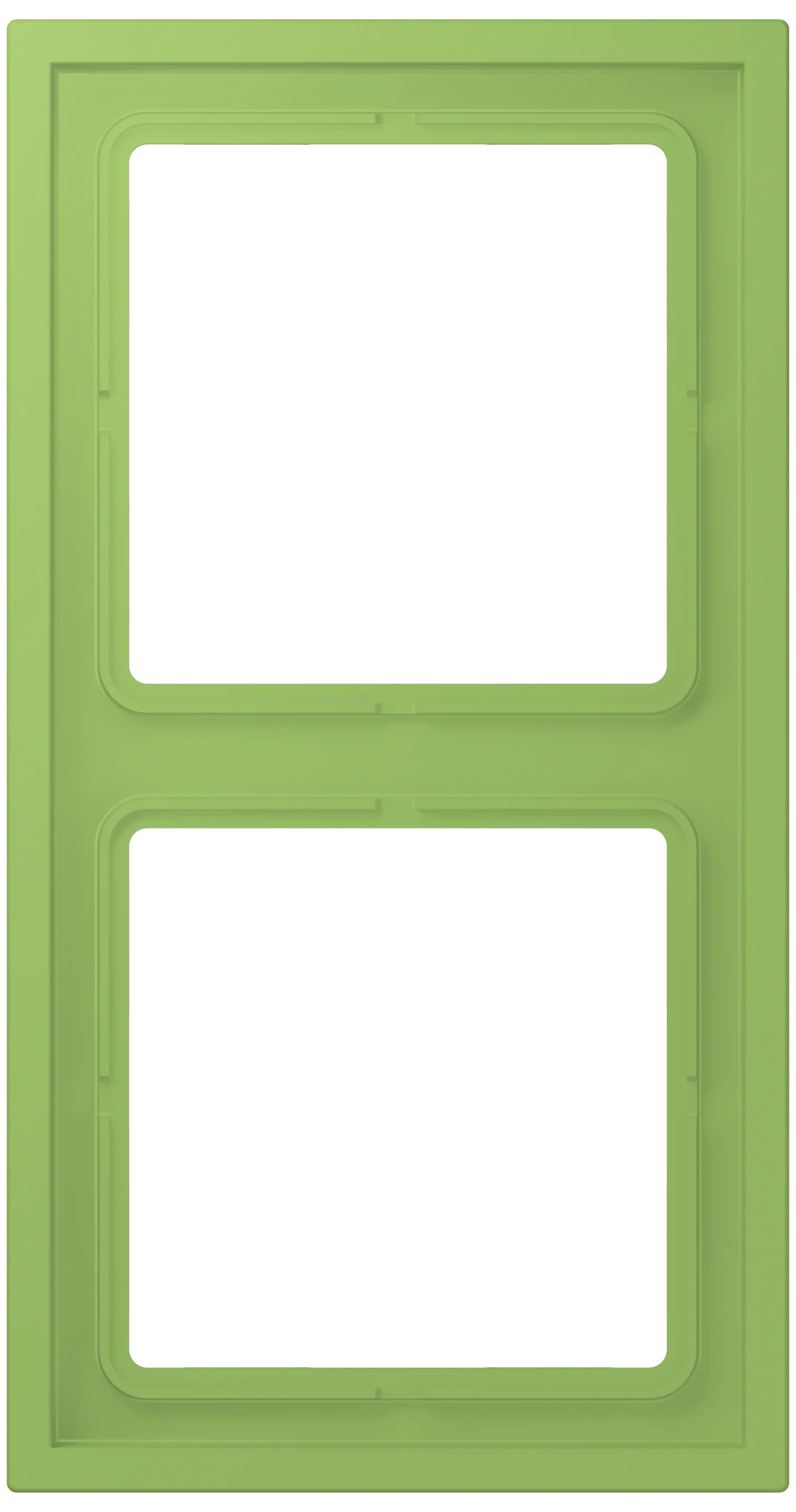 Frame, 2-gang — JUNG LS 990 Le Corbusier, Vert 31, art. LCZ982BF220