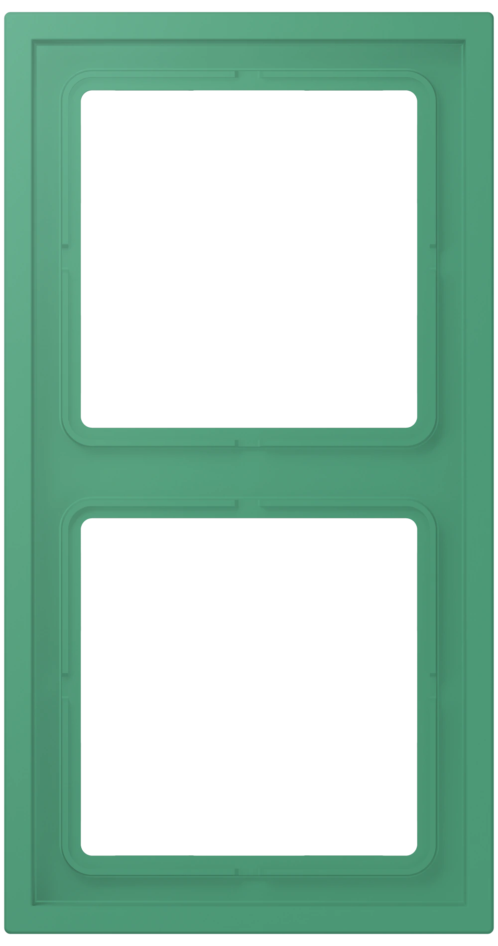 Frame, 2-gang — JUNG LS 990 Le Corbusier, le corbusier 250, art. LCZ982BF250