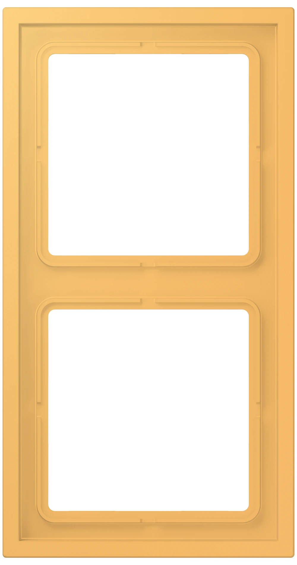 Frame, 2-gang — JUNG LS 990 Le Corbusier, le corbusier 254, art. LCZ982BF254